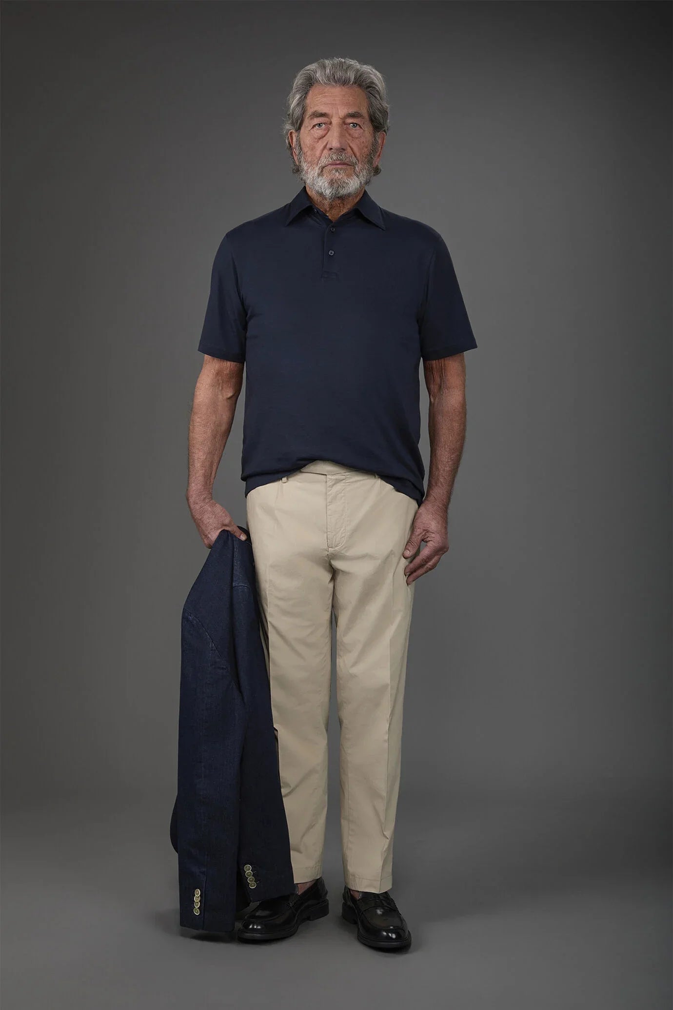 Organic Cotton Short-Sleeve Polo Shirt for Men — gallery