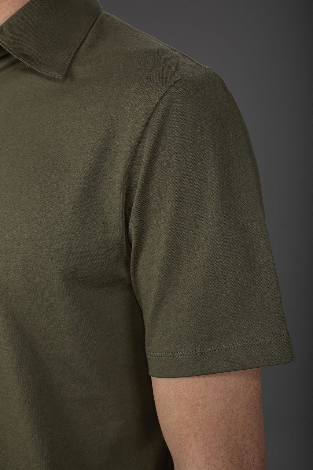 Organic Cotton Short-Sleeve Polo Shirt for Men — gallery