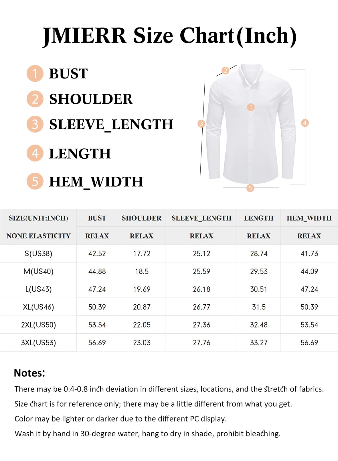 Cotton Linen Button-Down Long Sleeve Shirt for Men - gallery
