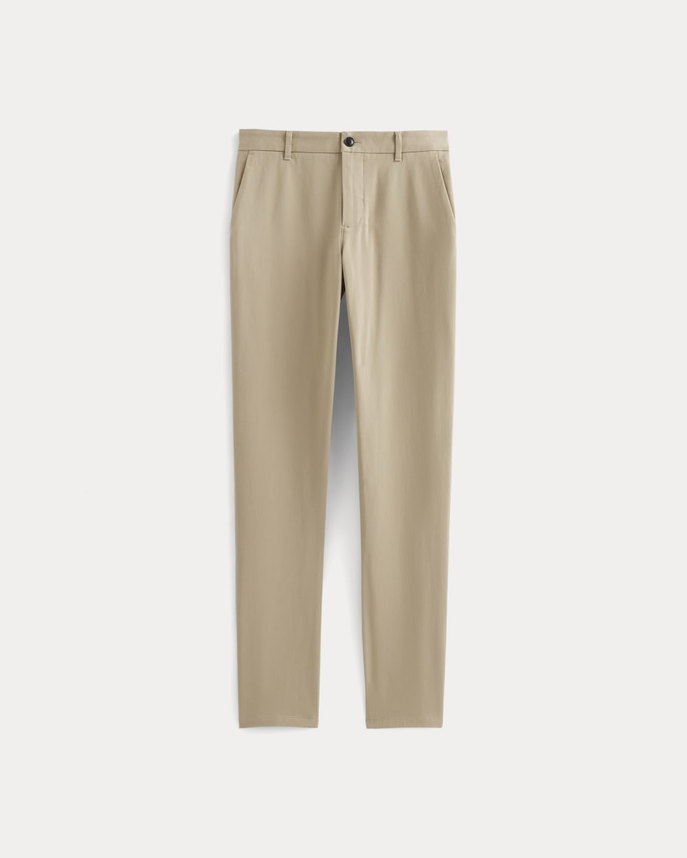 Khaki Athletic Performance Chino Trousers for Men - gallery