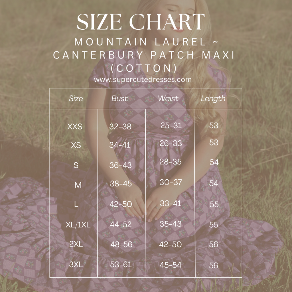 Mountain Laurel ~ Canterbury Patch Maxi — gallery