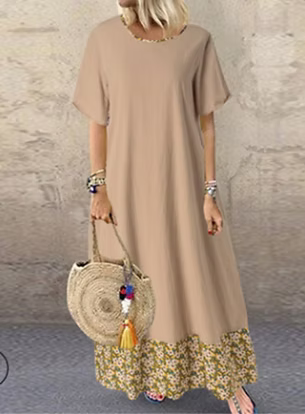 Cotton Linen Midi Dress for Women - gallery