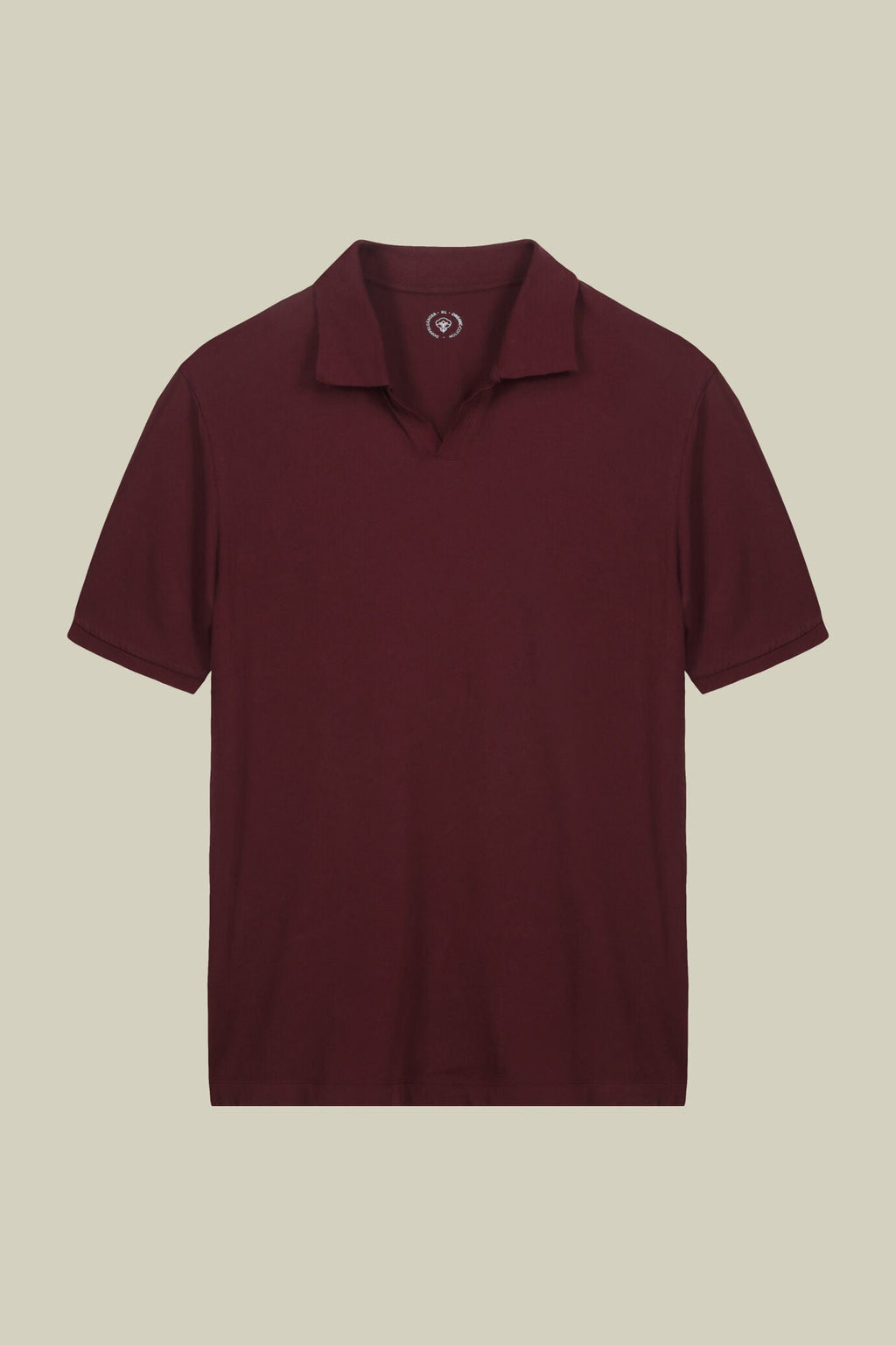 Organic Cotton Derby Collar Polo Shirt for Men — gallery