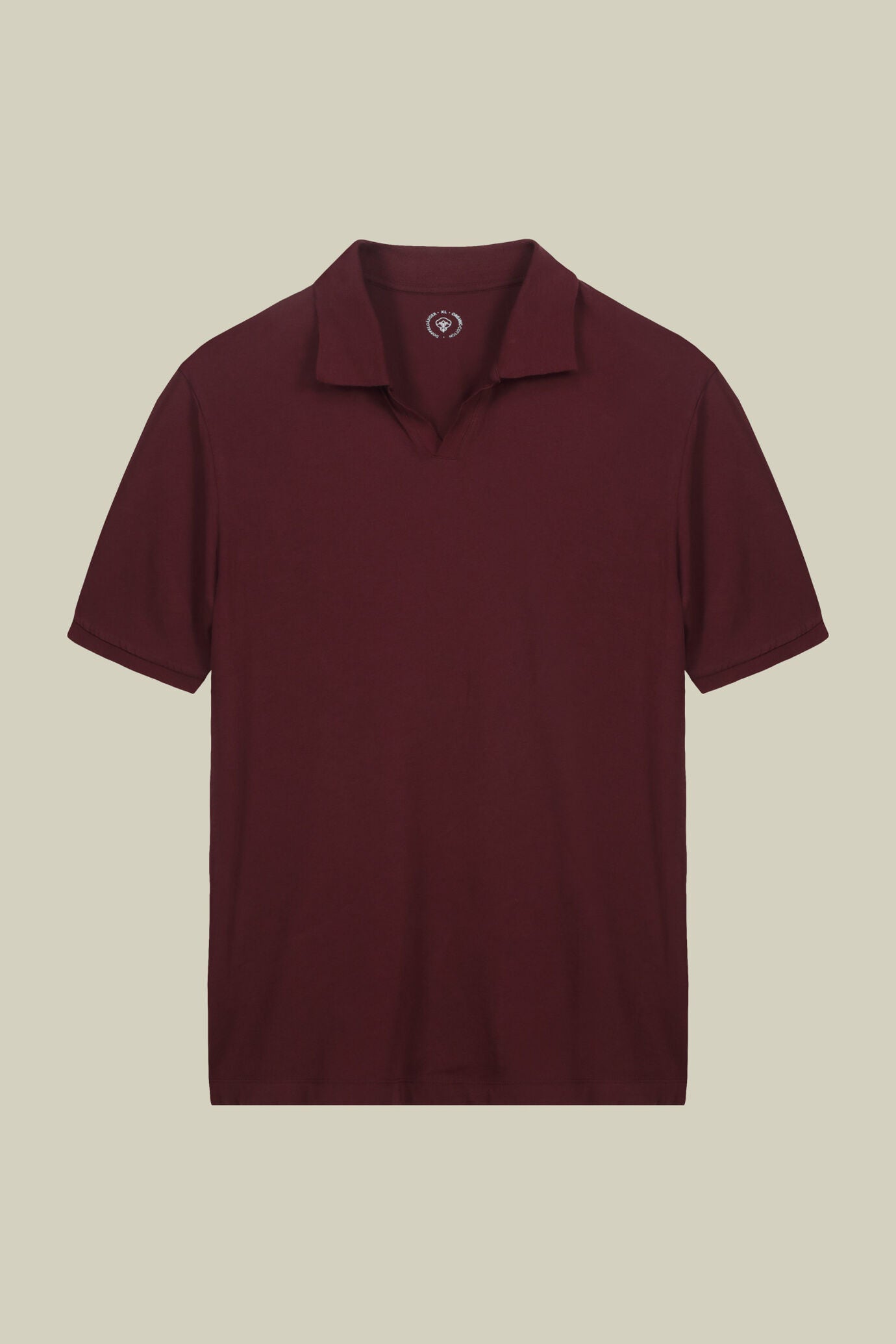 Organic Cotton Derby Collar Polo Shirt for Men — gallery