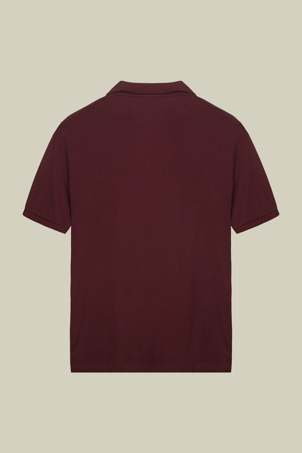 Organic Cotton Derby Collar Polo Shirt for Men — gallery