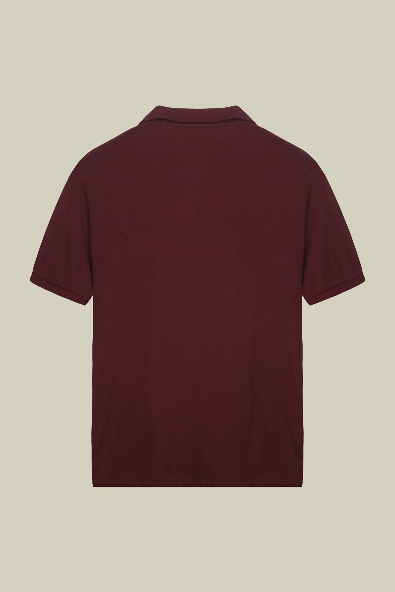 Organic Cotton Derby Collar Polo Shirt for Men — gallery