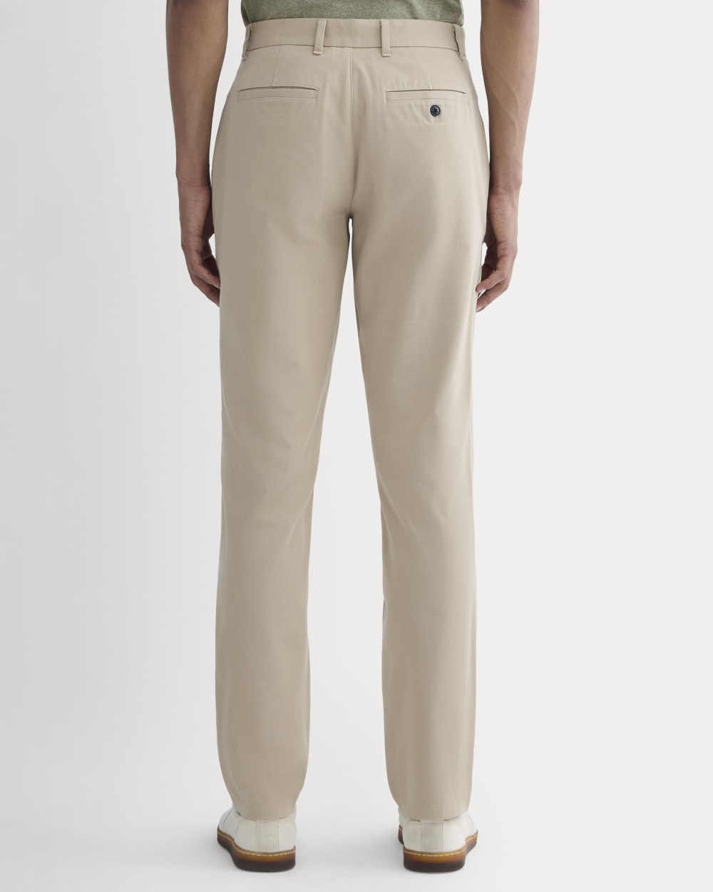 Khaki Athletic Performance Chino Trousers for Men - gallery