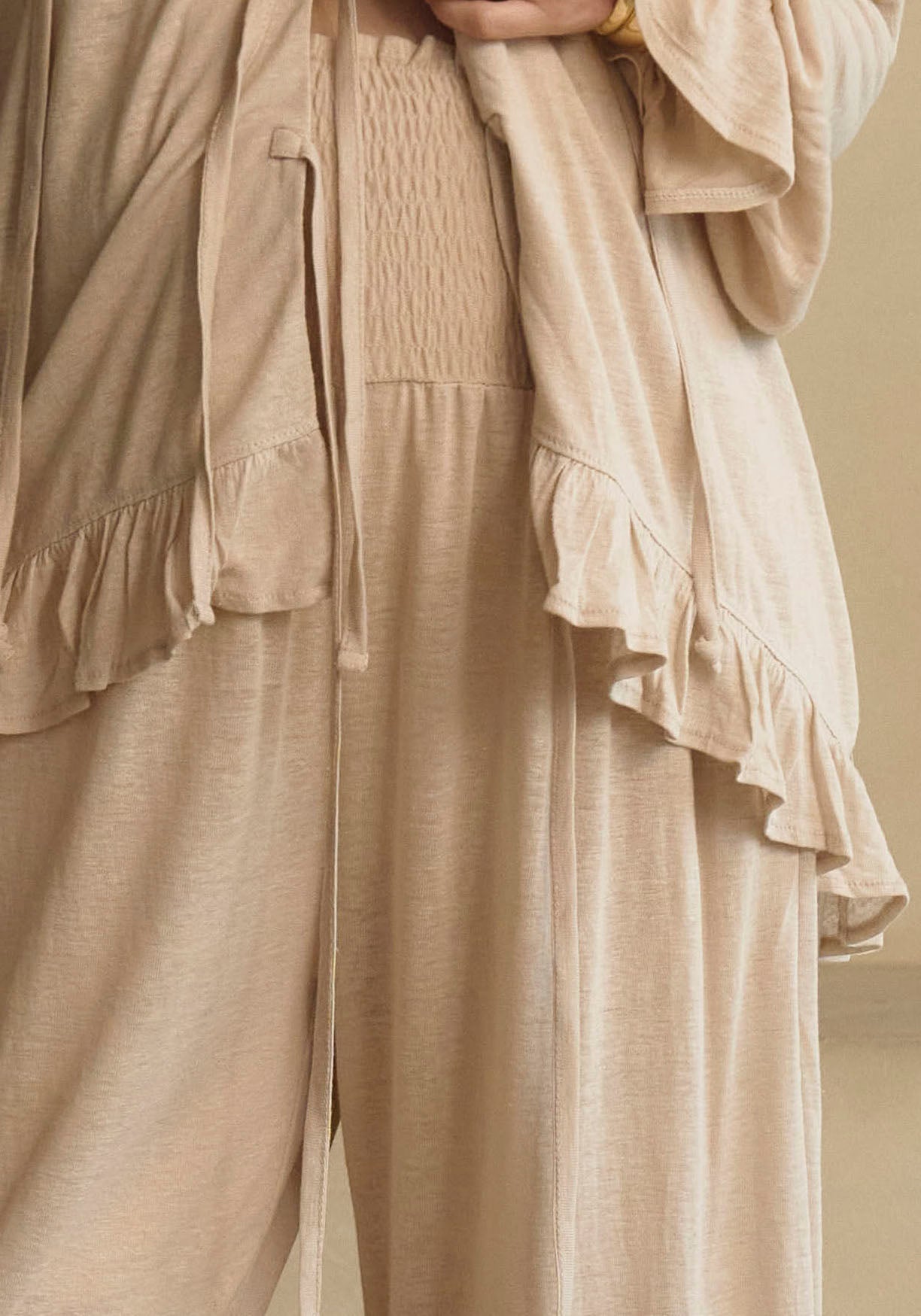 Ceres Linen Knit Blouse & Pants Set - gallery