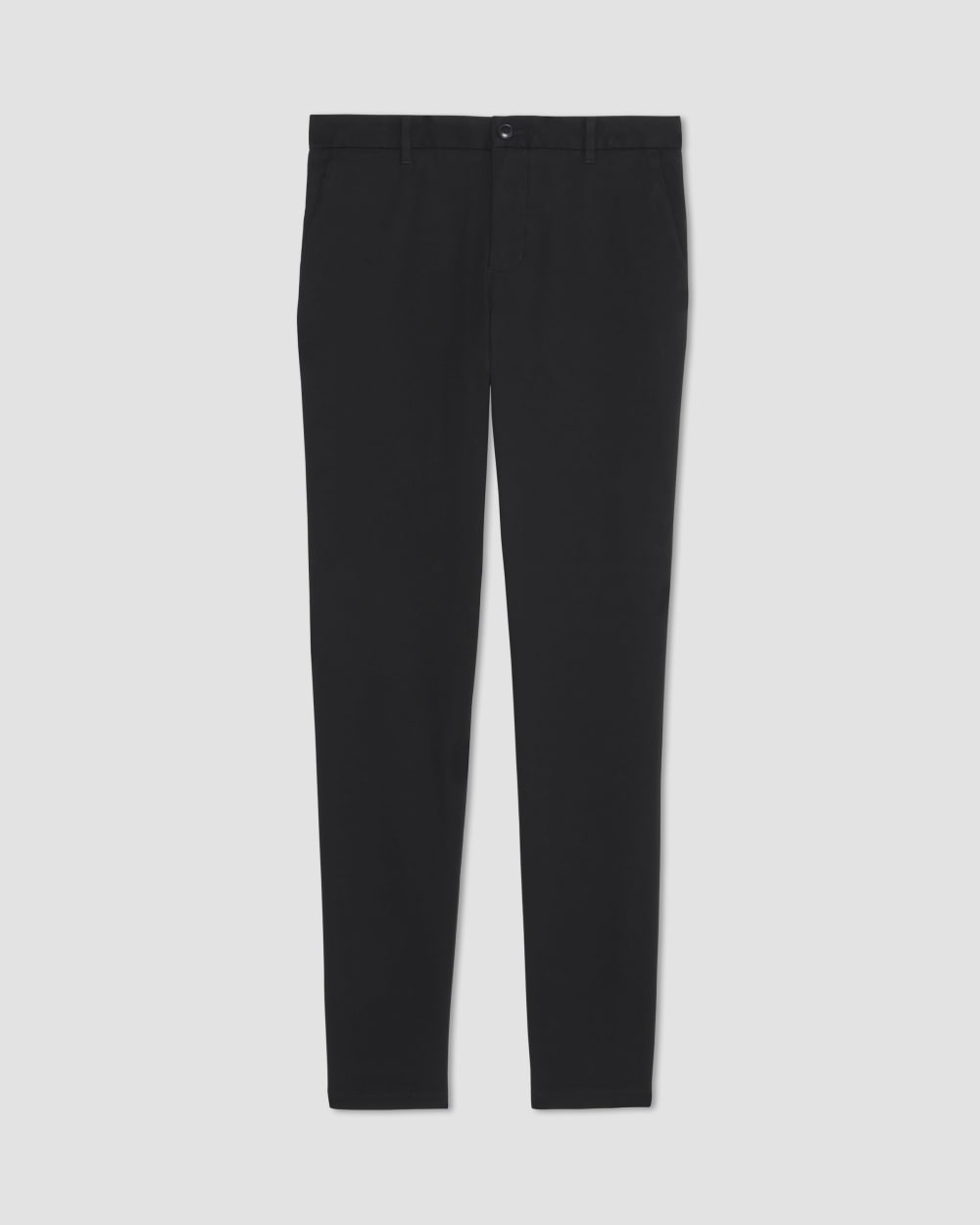 Black Athletic Performance Chino Trousers for Men - gallery