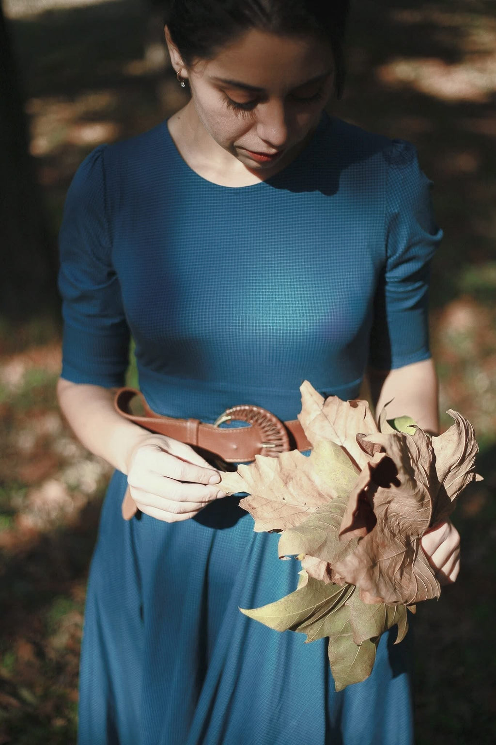 Indigo Lattice ~ Faye Dress — gallery