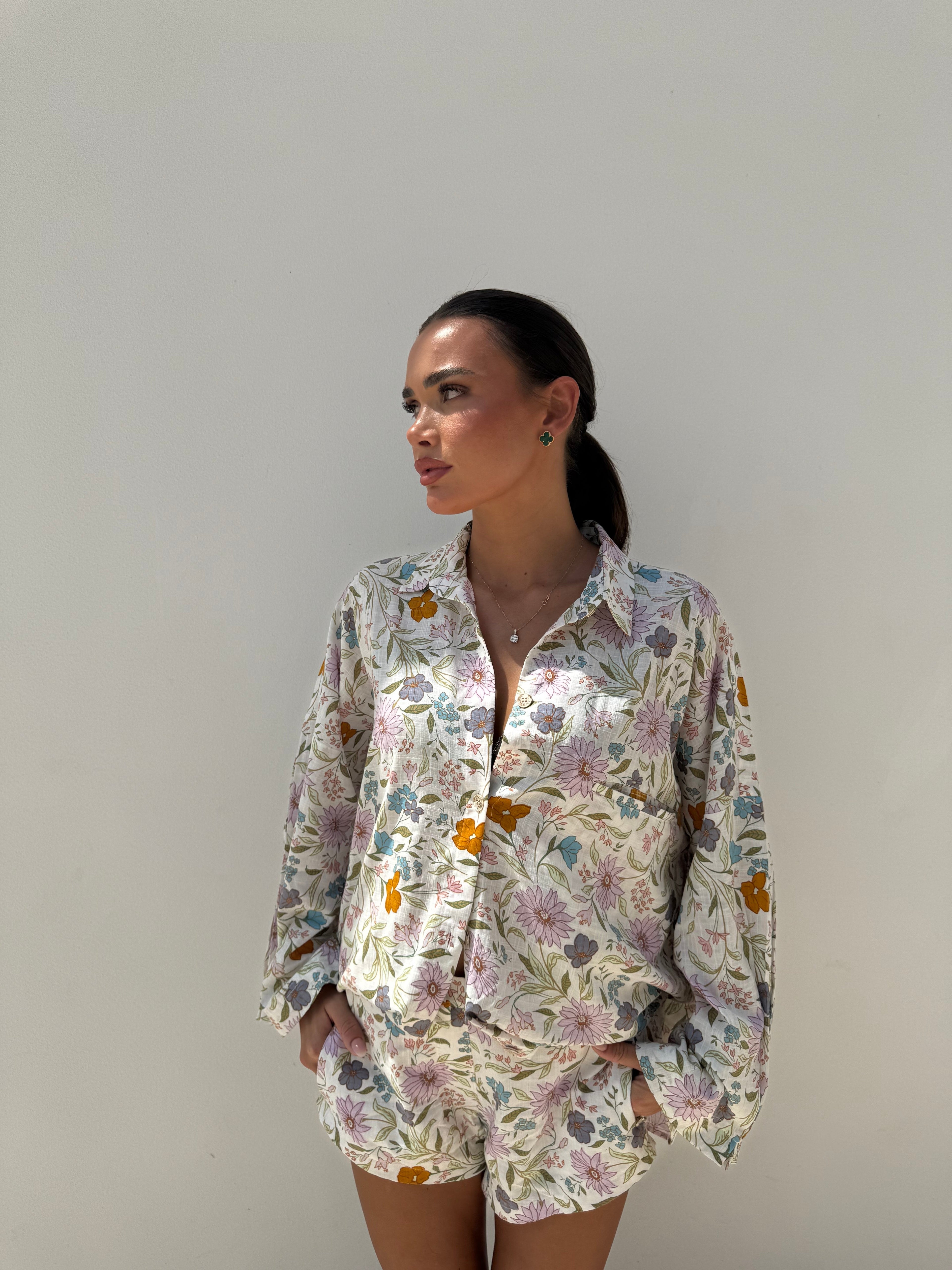Sable Foncé Shirt- Floral Top for Women - gallery
