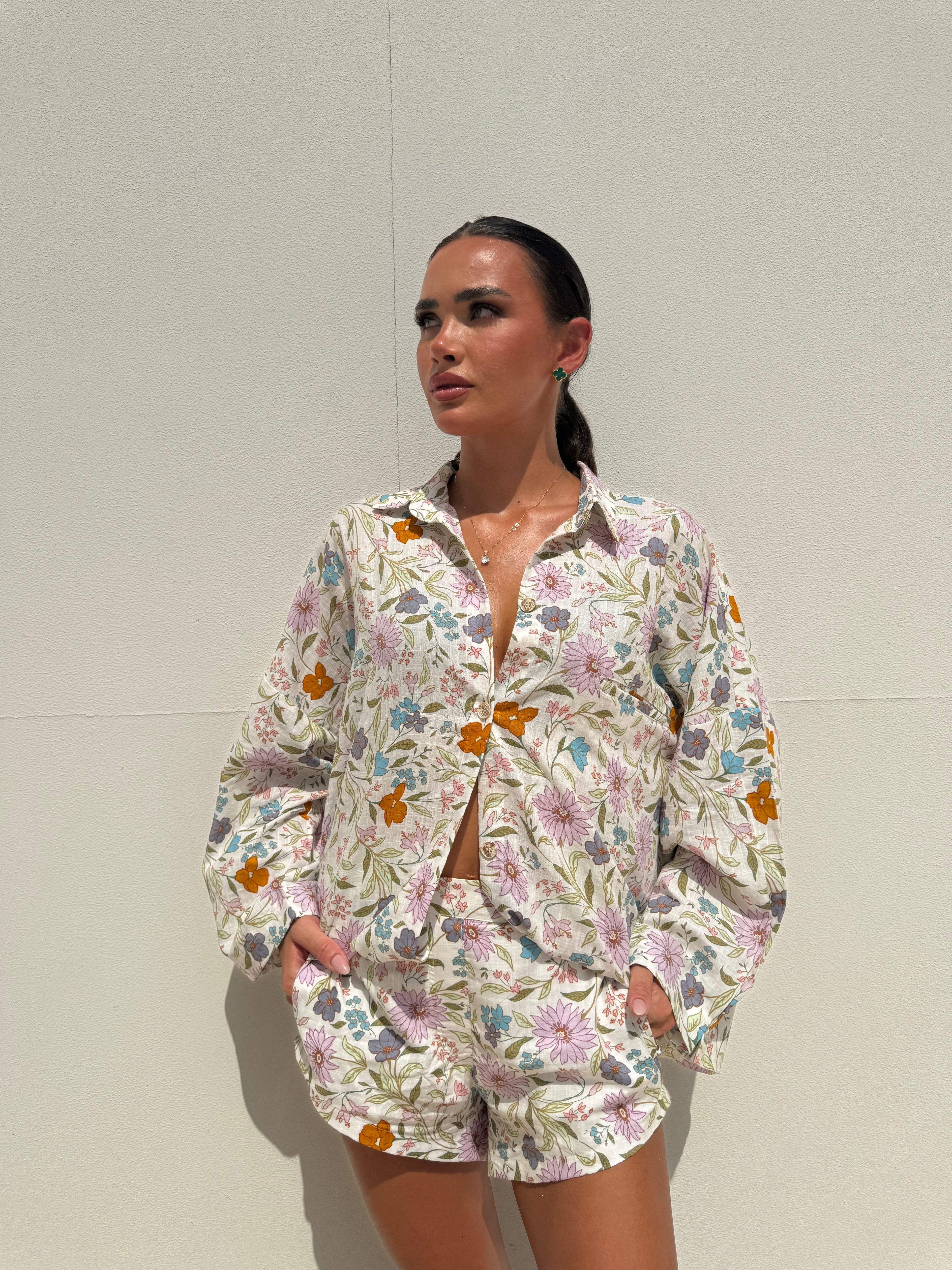 Sable Foncé Shirt- Floral Top for Women - gallery