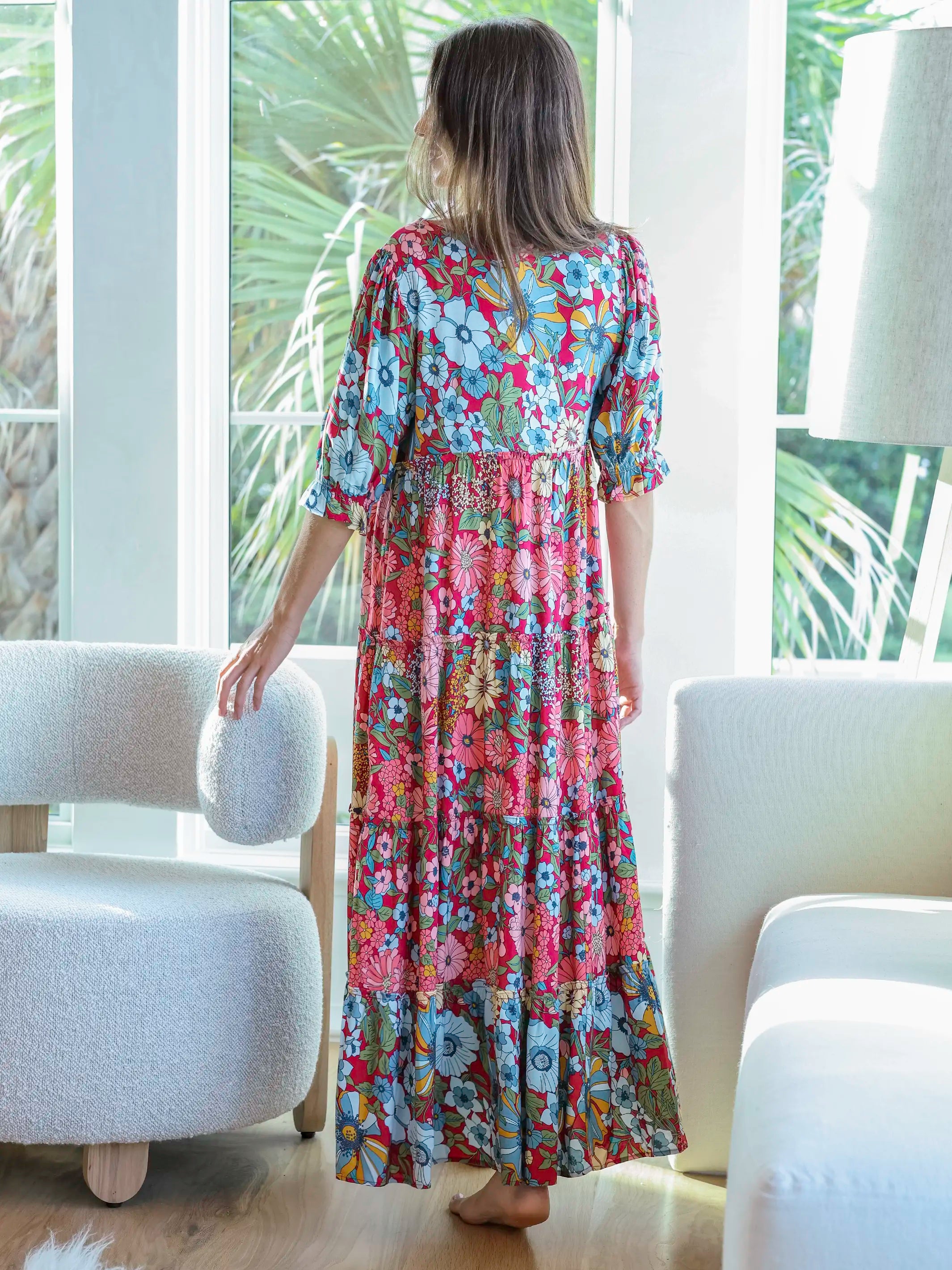 Collette Tiered Maxi Dress for Women - gallery