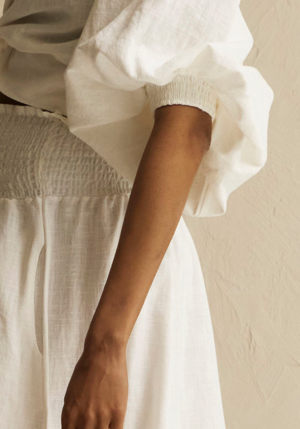 Linen Tish Top & Skirt Set - gallery