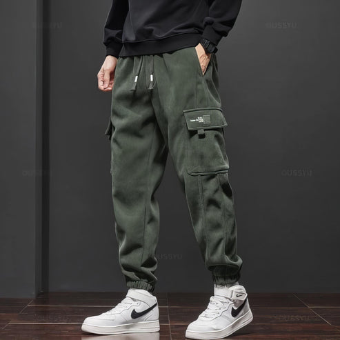 Soft Corduroy Fleece Pants