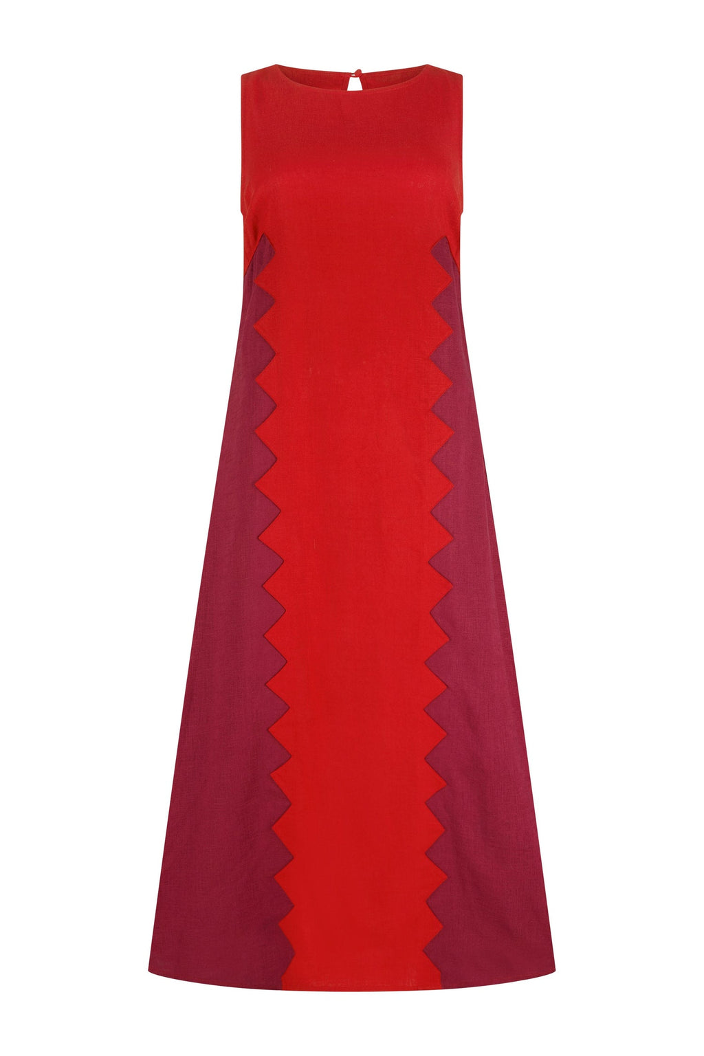 Binnie Dress In Foxglove Rosa — gallery