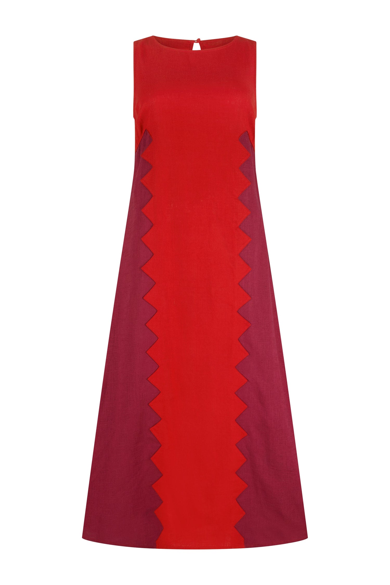 Binnie Dress In Foxglove Rosa — gallery