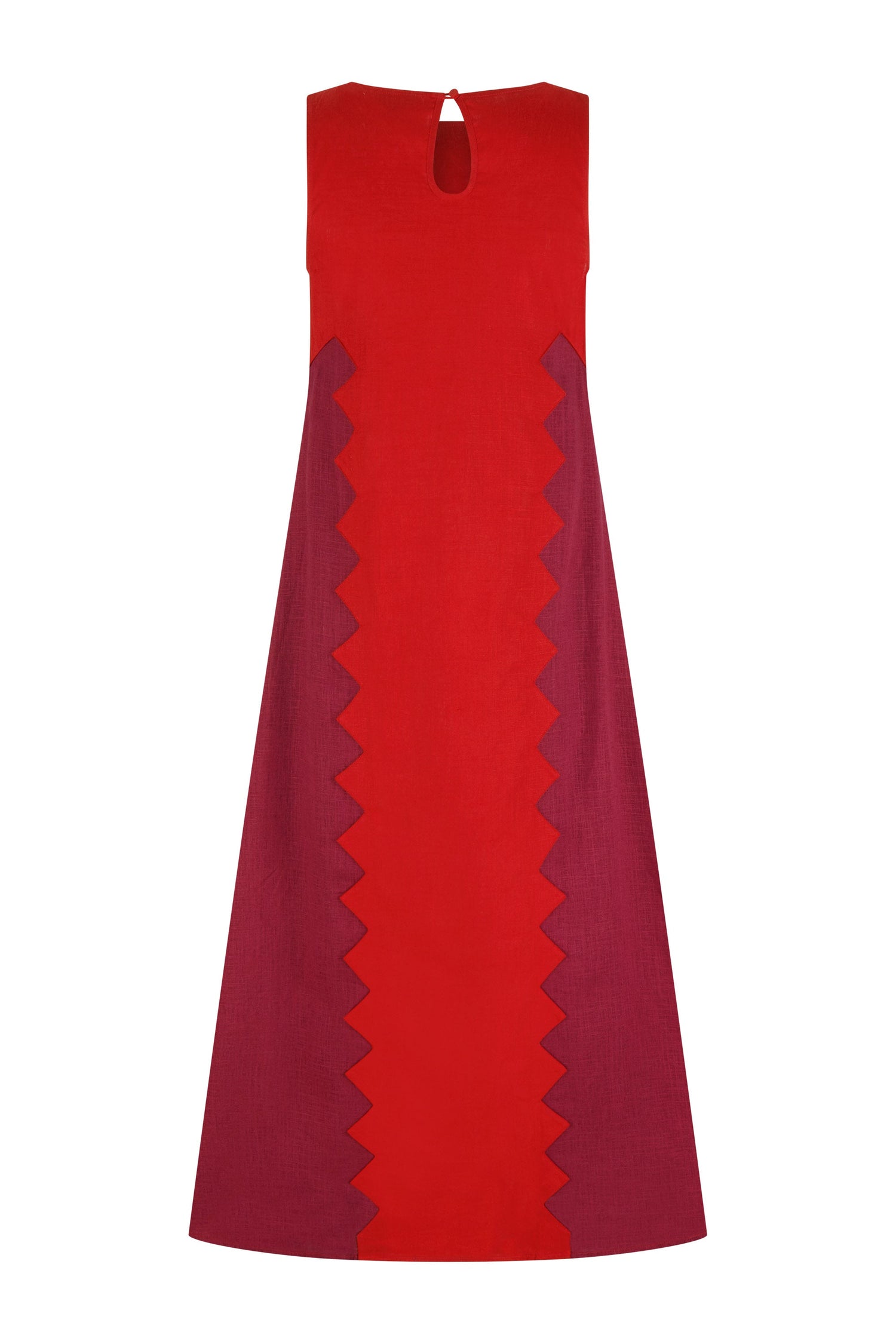 Binnie Dress In Foxglove Rosa — gallery