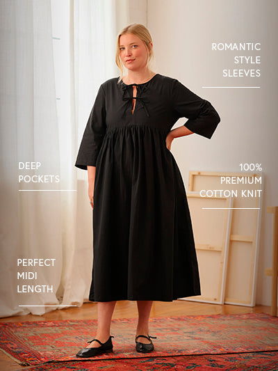 Birdie Bell Sleeve Dress - gallery