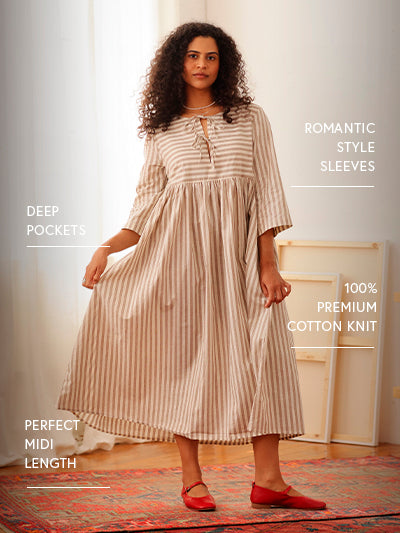 Birdie Bell Sleeve Dress - gallery