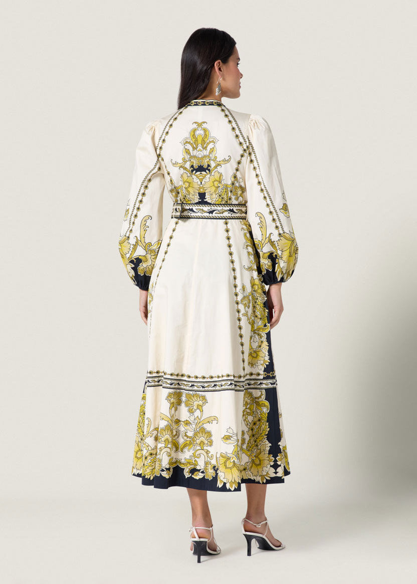 Baroqueen Floral Dress - gallery