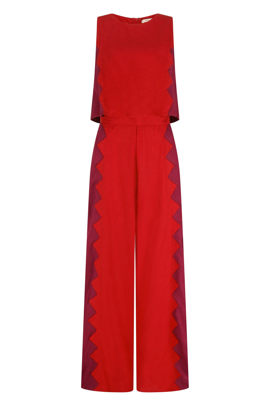 Charlie Jumpsuit In Foxglove Rosa — gallery