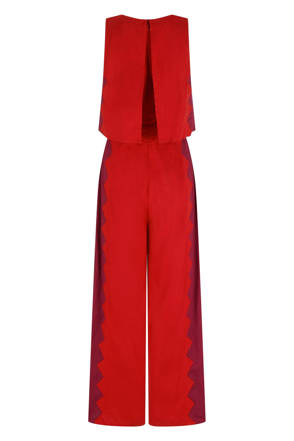 Charlie Jumpsuit In Foxglove Rosa — gallery