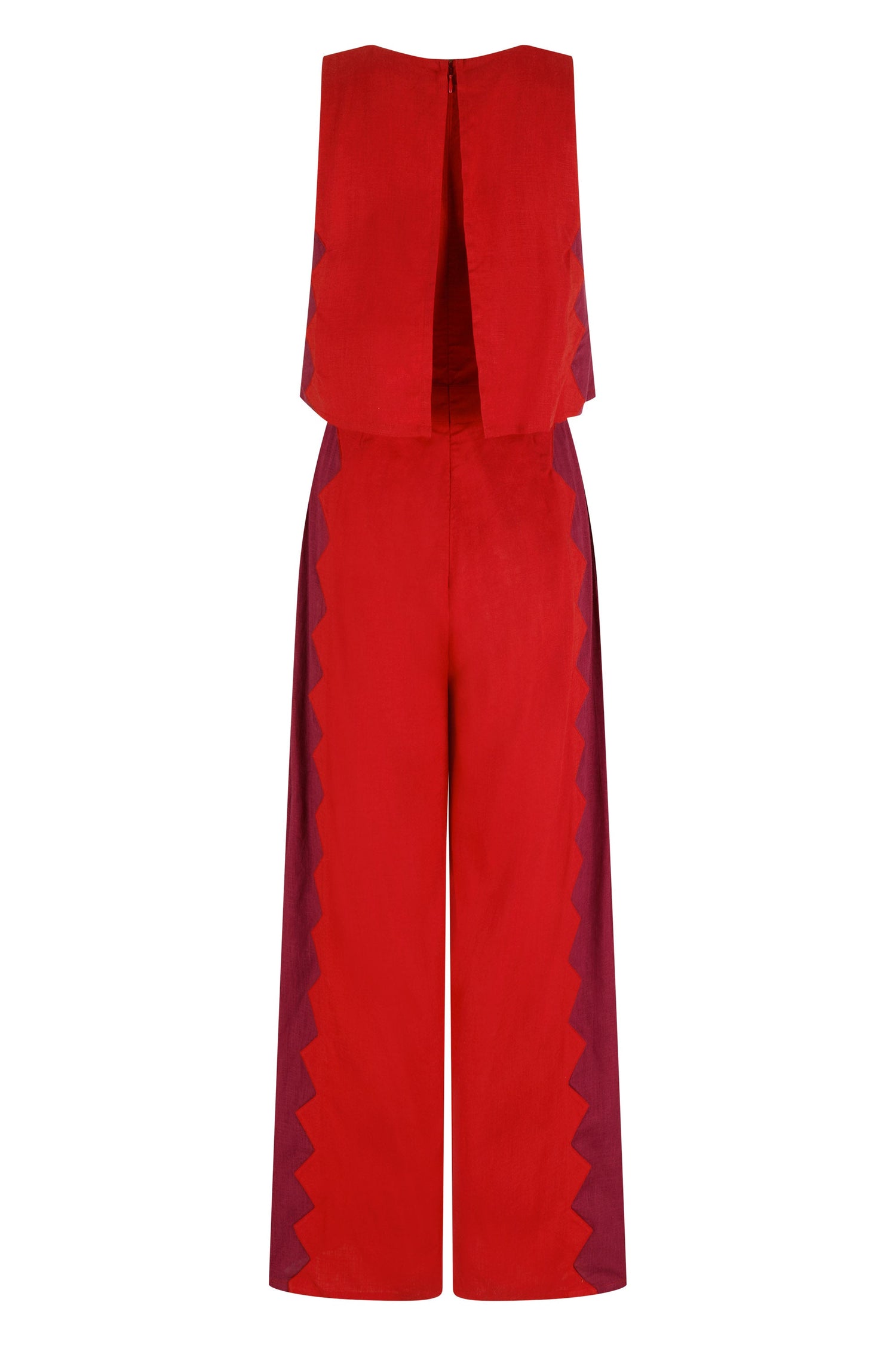 Charlie Jumpsuit In Foxglove Rosa — gallery
