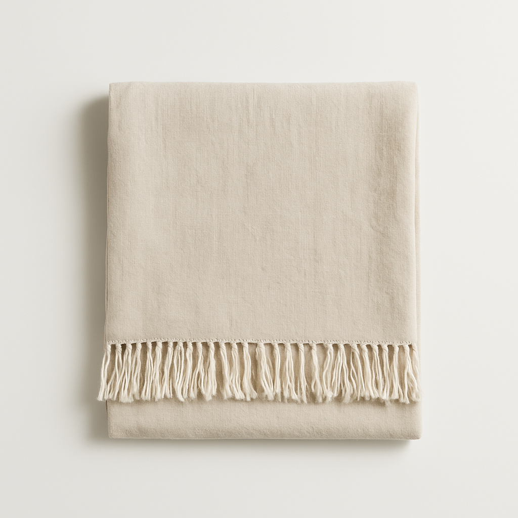 Amara – Linen Throw Blanket