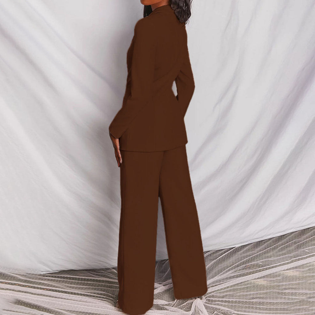 Hayley - Chic Women's Two-Piece Blazer and Trouser Ensemble
