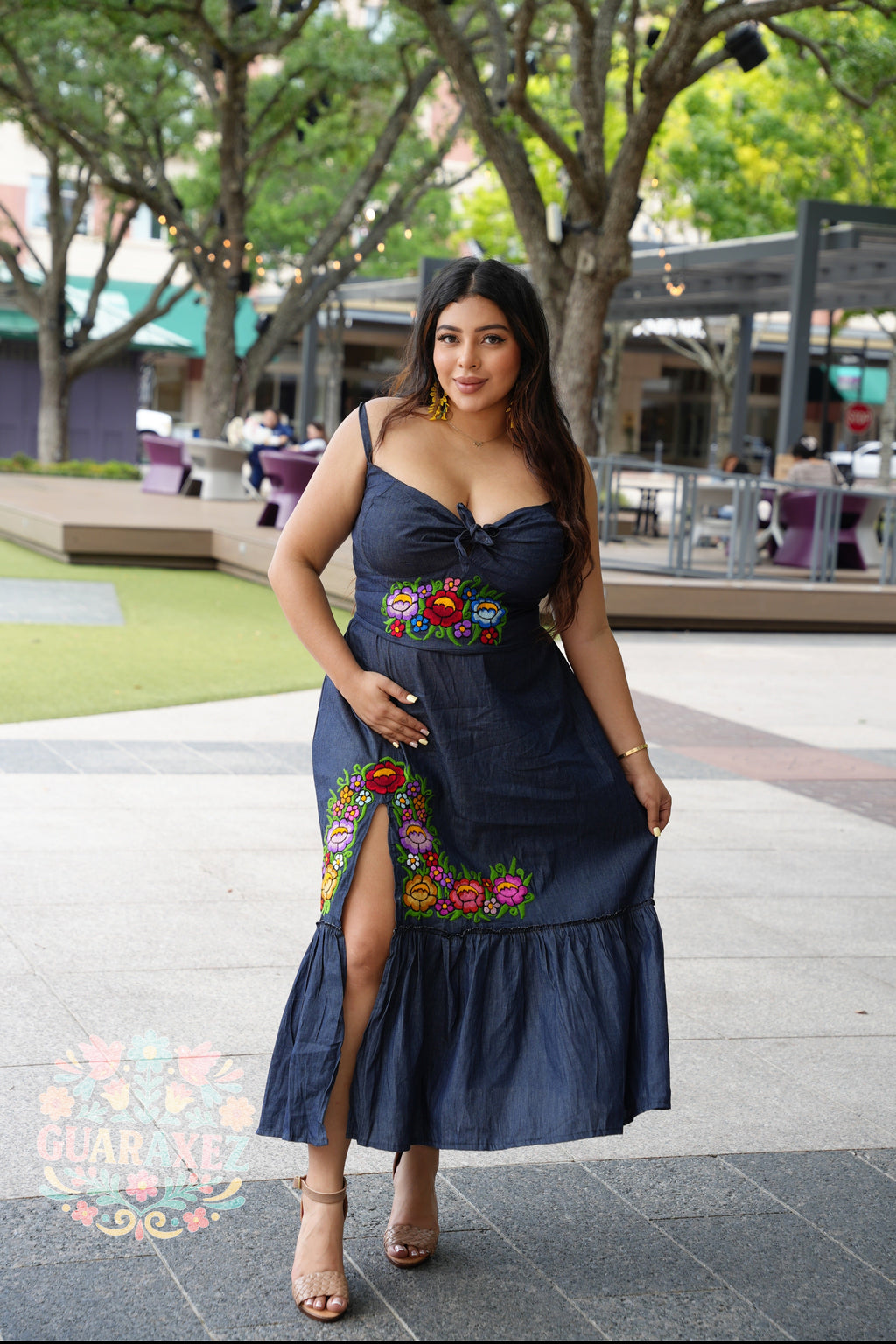 Ara Artisan Embroidered Dress — Made in Mexico for Women - gallery