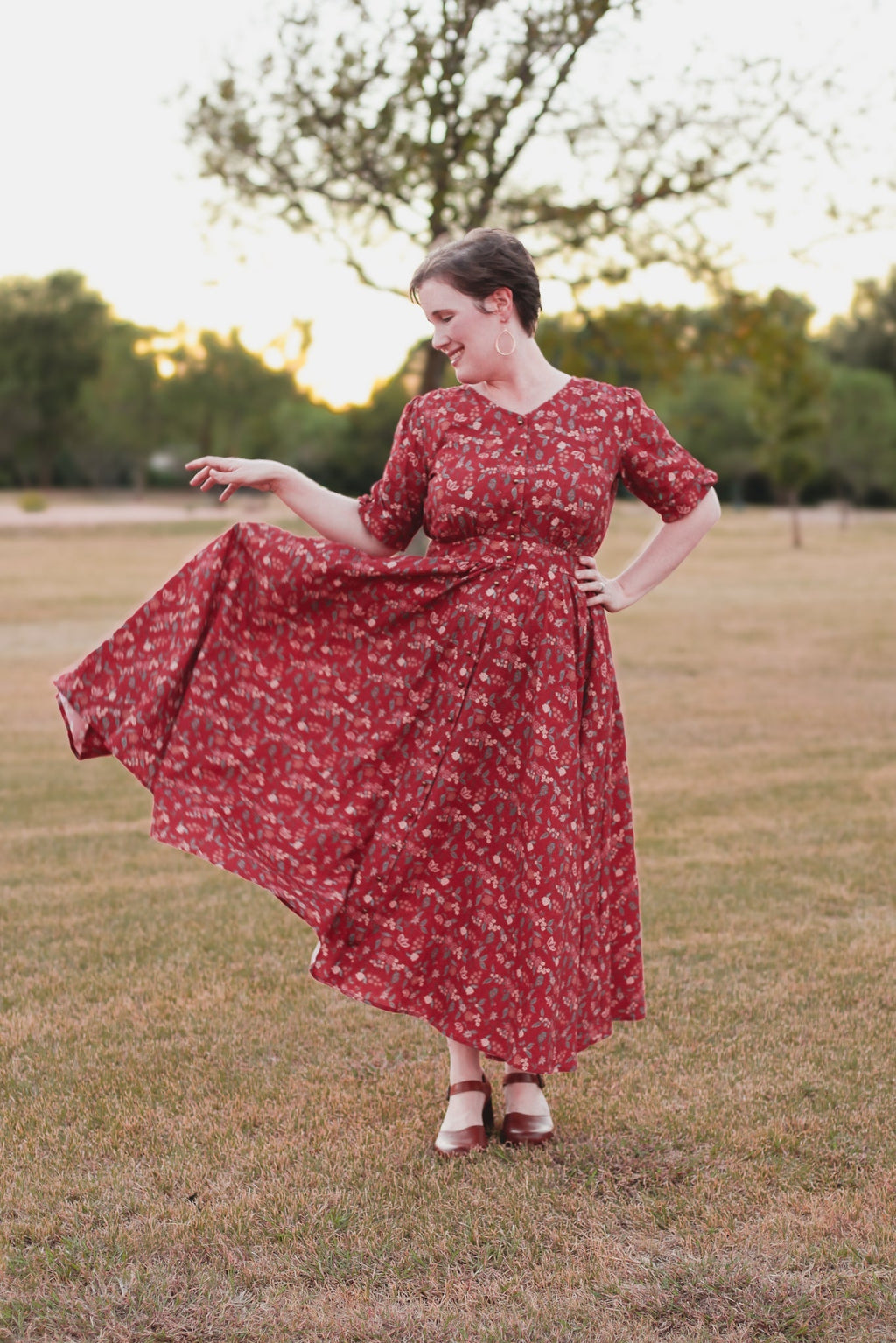 Applecider Blossom ~ Hearthside Dress — gallery