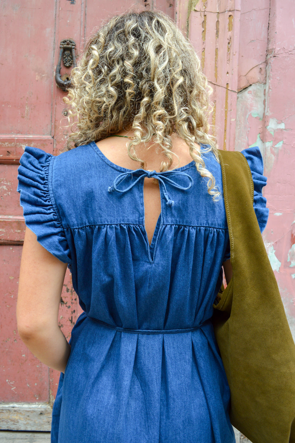 Denim Long Dress - gallery