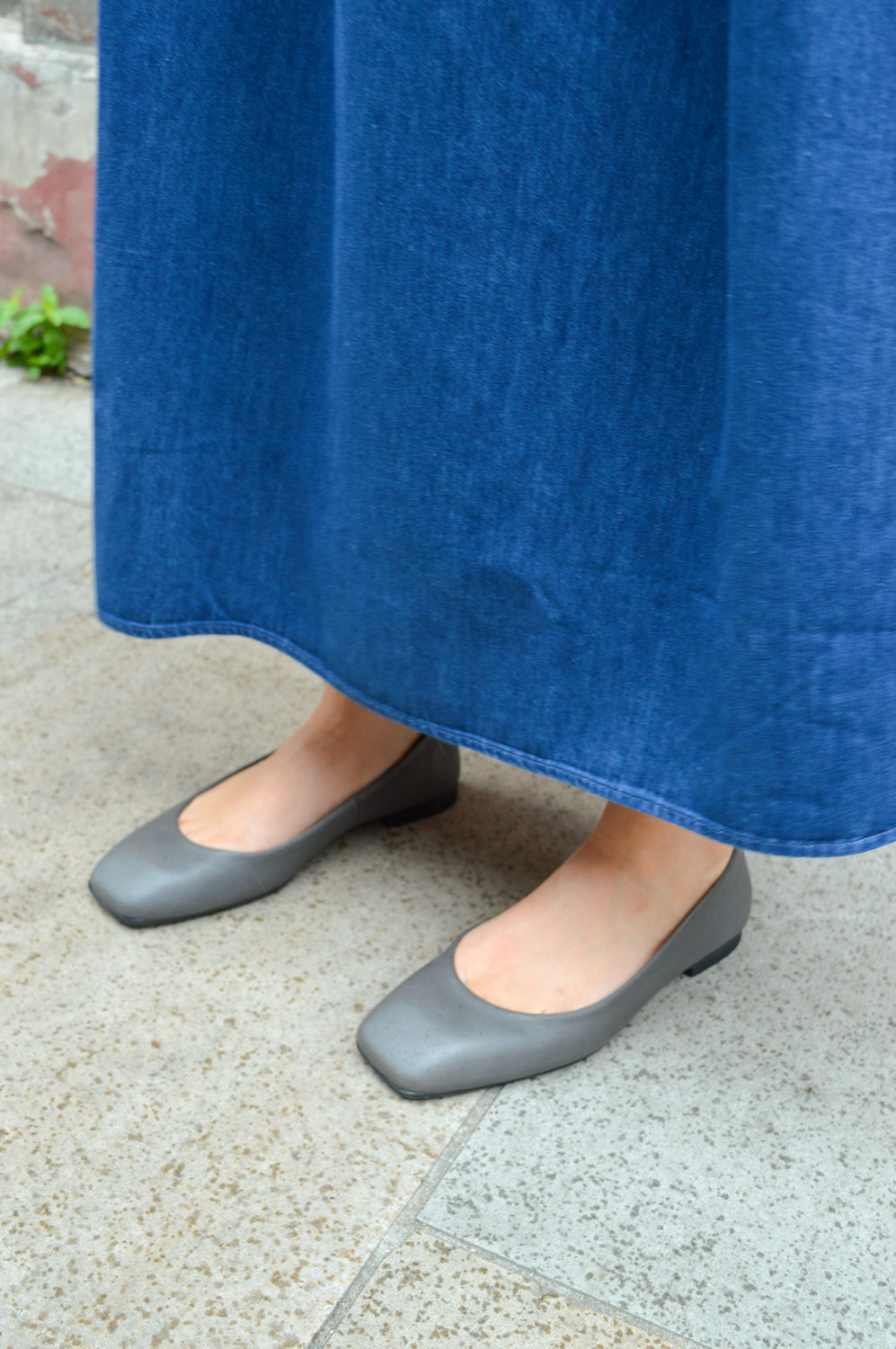 Denim Long Dress - gallery