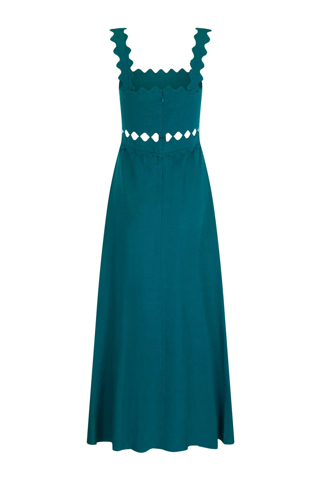 Evelyn Dress In Jade — gallery