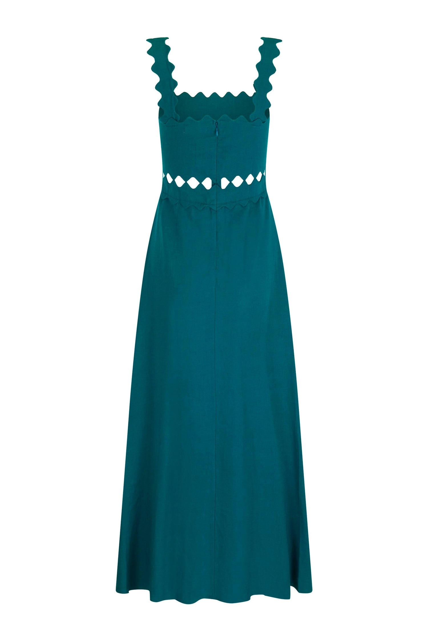 Evelyn Dress In Jade — gallery