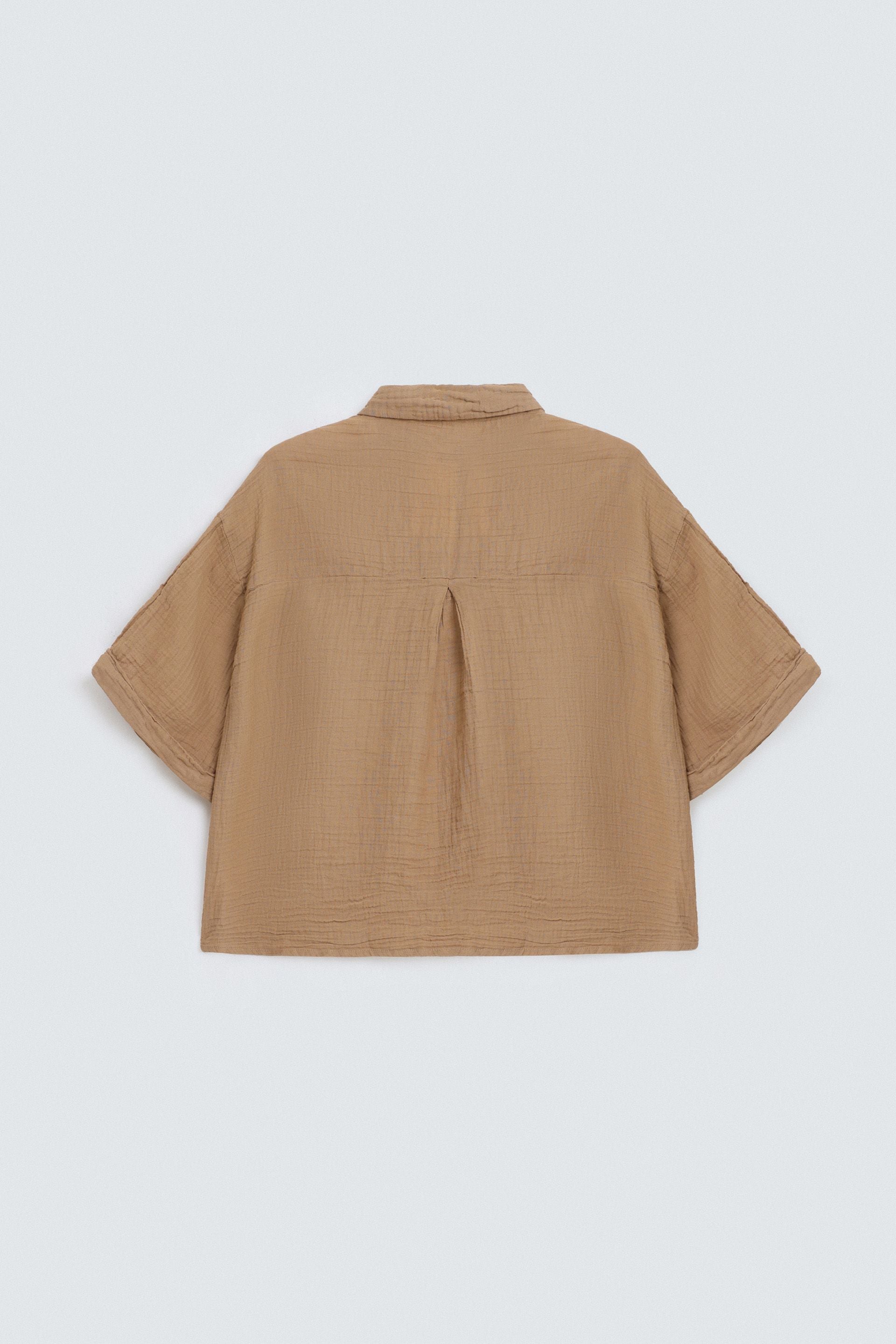 Muslin Shirt Top for Women - gallery