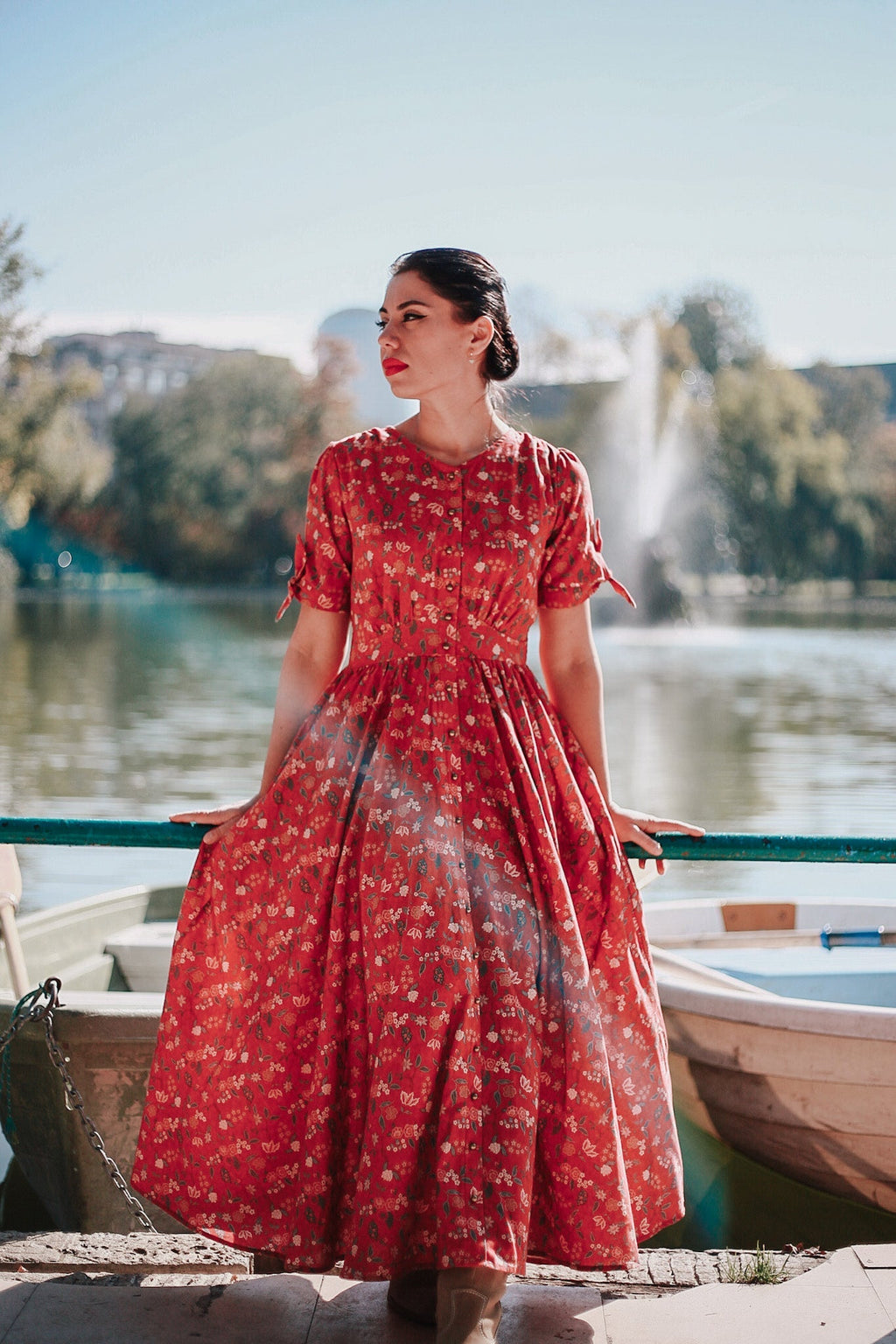 Applecider Blossom ~ Hearthside Dress — gallery