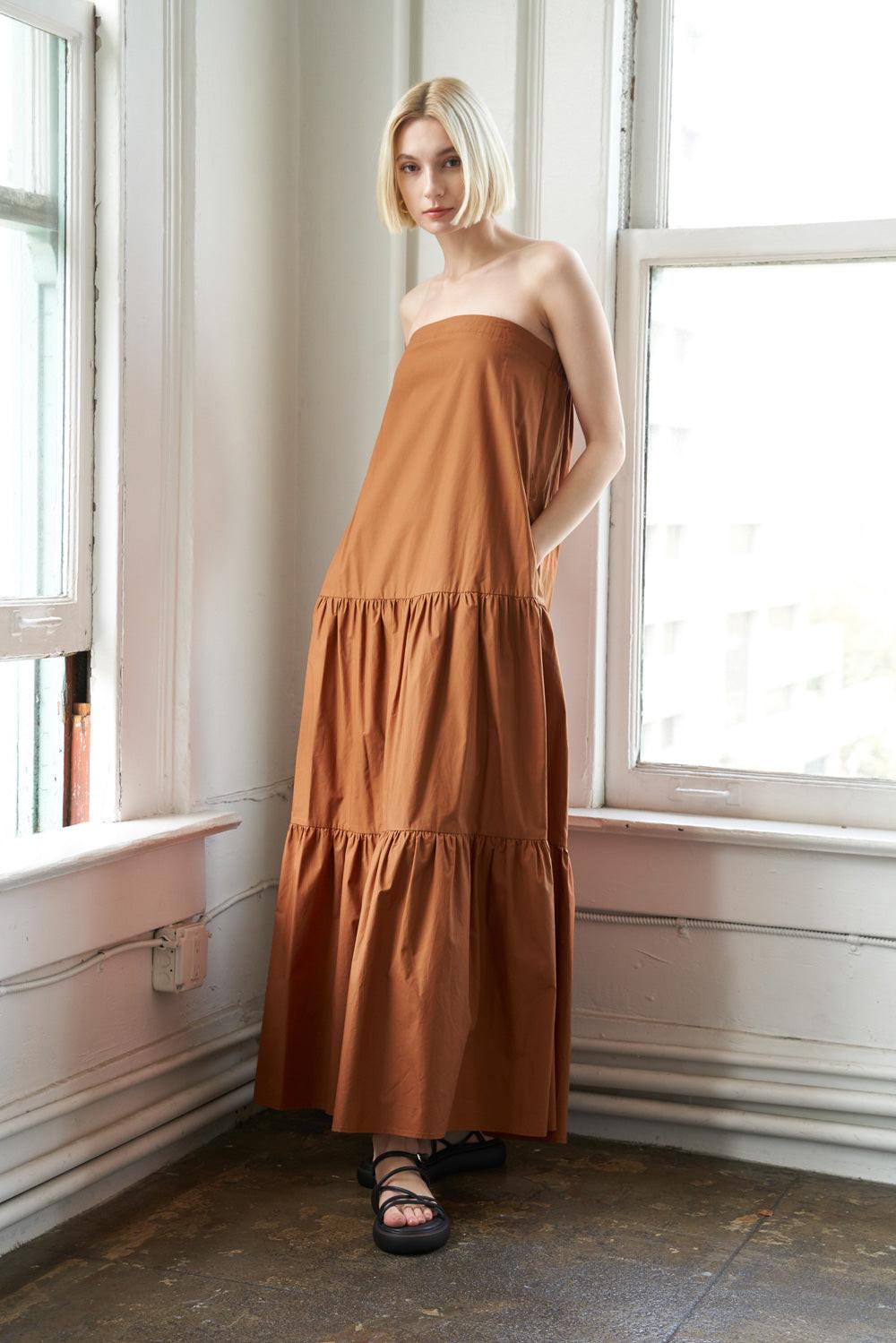 GIRLS JUST WANNA HAVE WOVEN MAXI DRESS — gallery