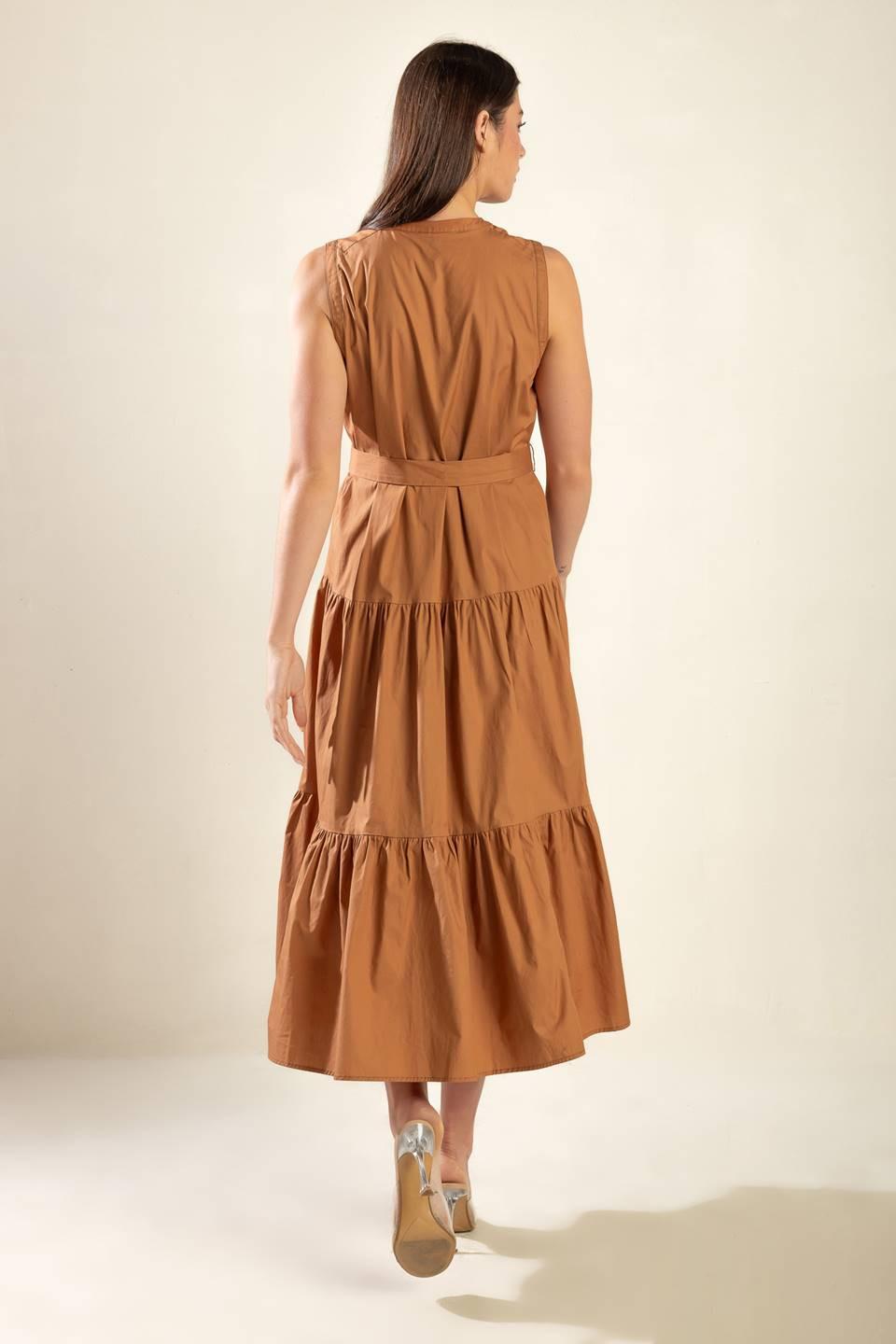 EVERYTHING I WANT WOVEN MIDI DRESS — gallery