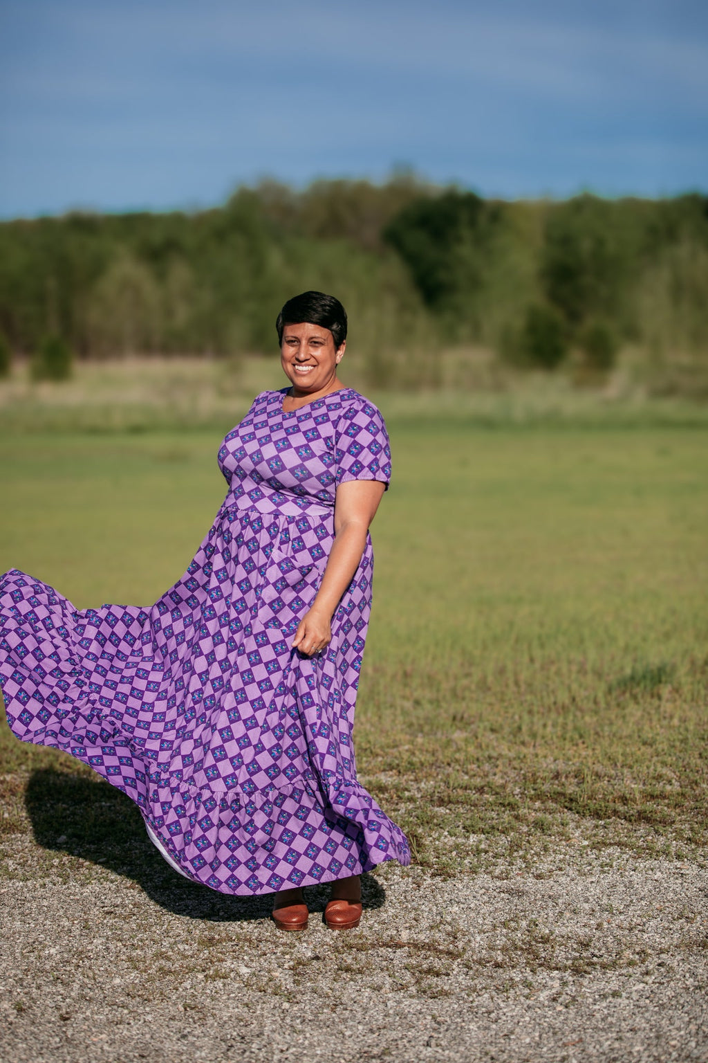Mountain Laurel ~ Canterbury Patch Maxi — gallery