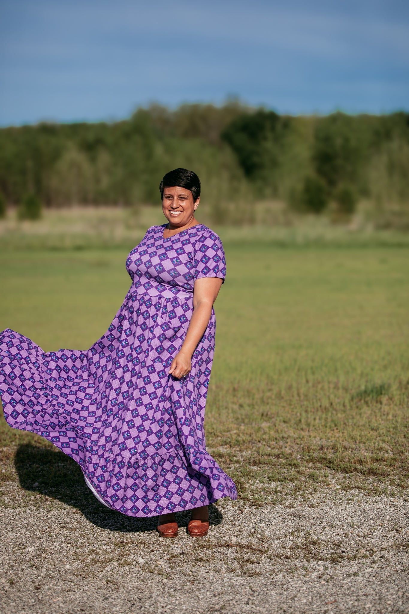 Mountain Laurel ~ Canterbury Patch Maxi — gallery