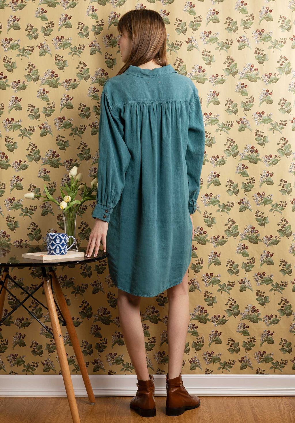 Sea Wave Flowing Dress for Women — Warm-Weather Style - gallery