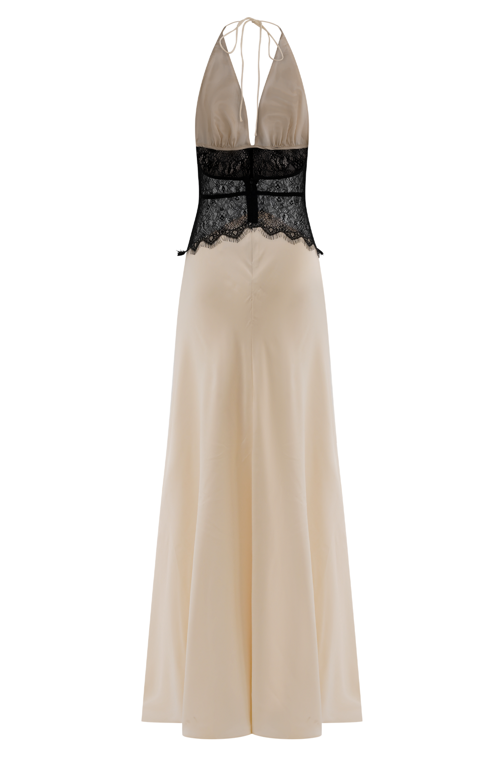Dinah Lace and Satin Maxi Dress for Women - gallery