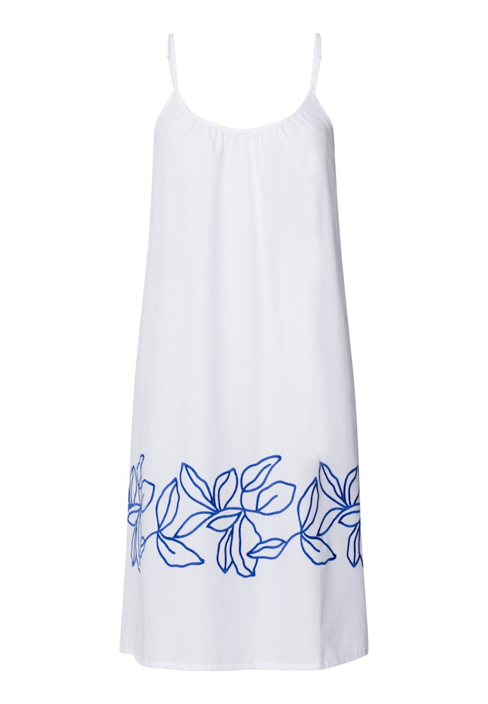 Liz Spaghetti Dress in White for Women - gallery