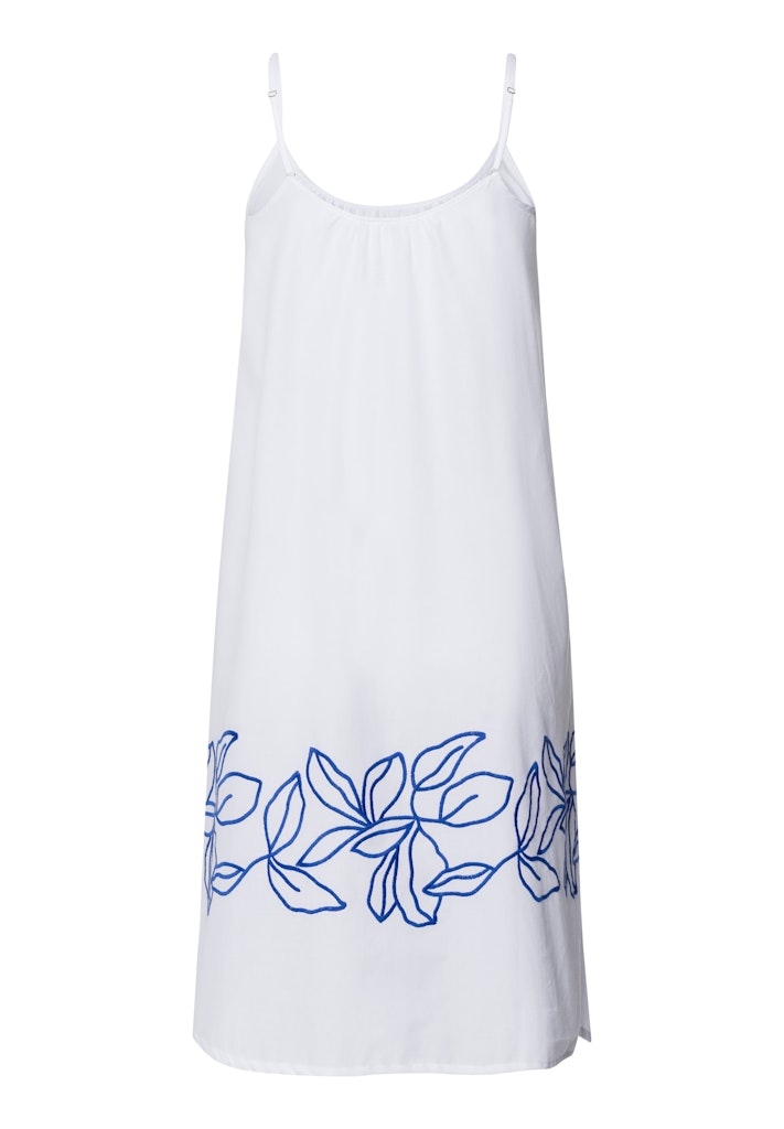 Liz Spaghetti Dress in White for Women - gallery