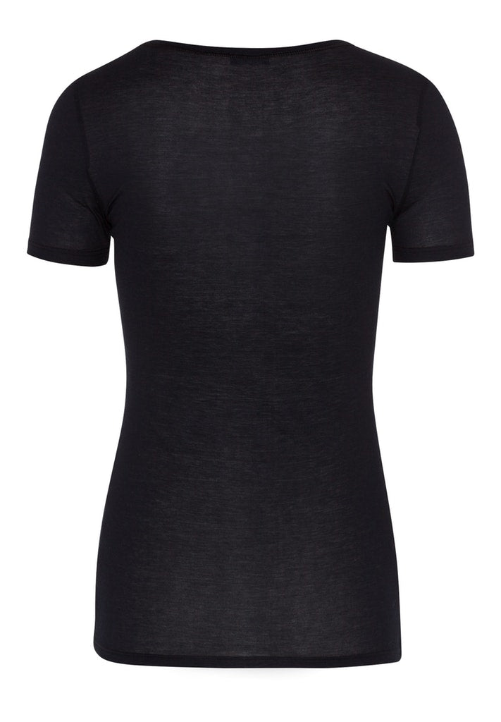 Ultralight Short Sleeved T-Shirt in Black - gallery