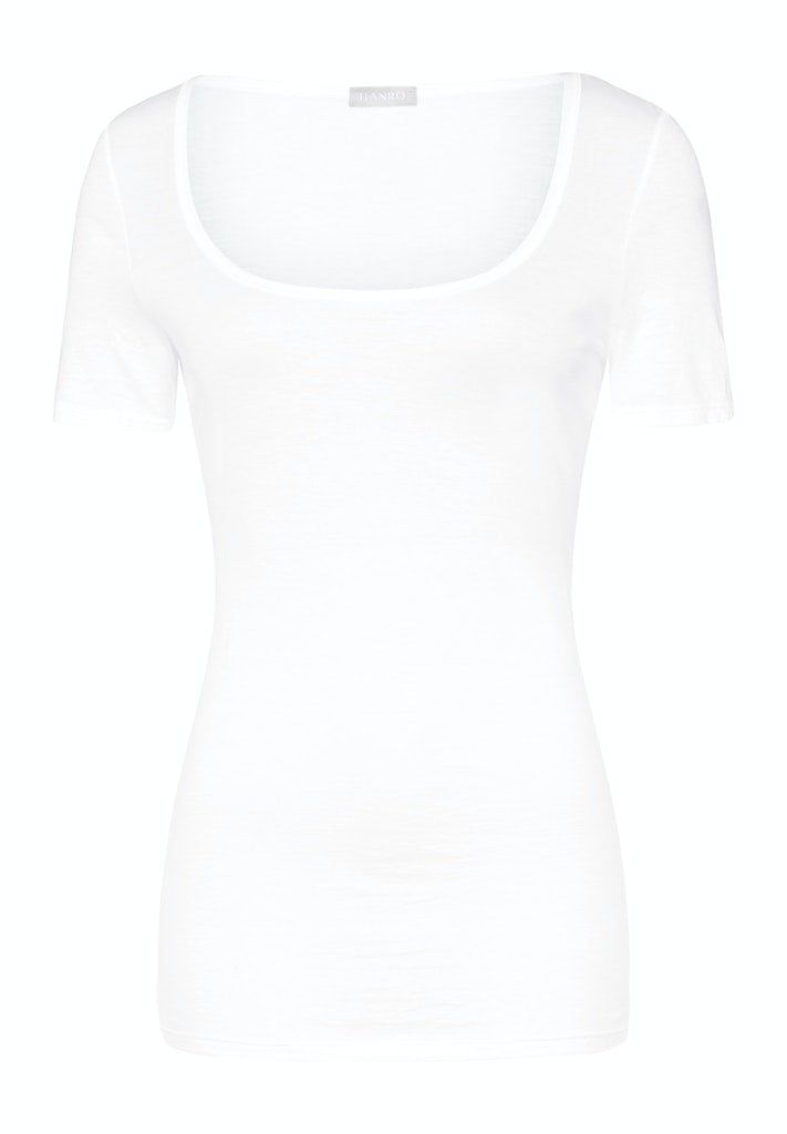 Ultralight Short Sleeved T-Shirt in White - gallery
