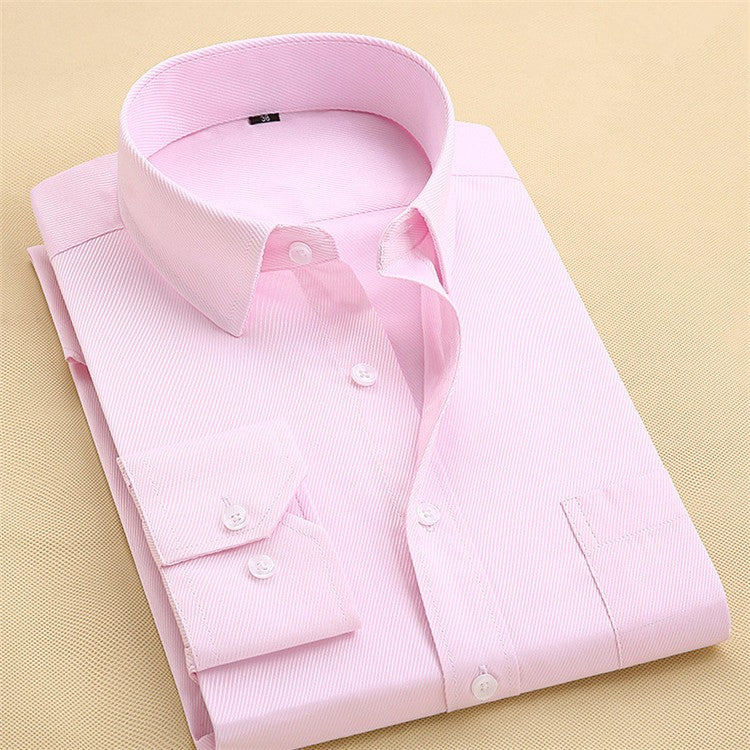 Slim Fit Long Sleeve Business Shirt for Men - gallery