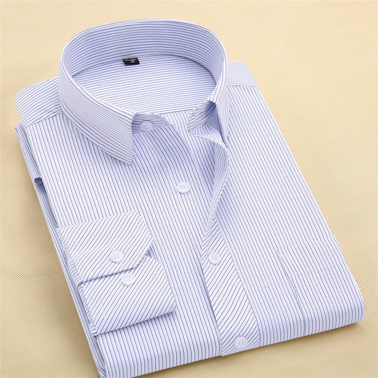 Slim Fit Long Sleeve Business Shirt for Men - gallery